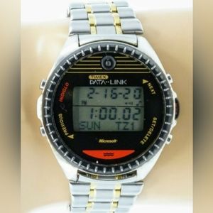 TIMEX MICROSOFT DATA-LINK 150 DIGITAL QUARTZ RETRO
